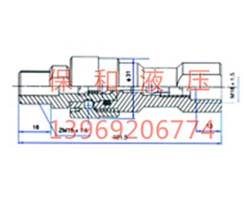 KJT-6快速防漏接頭